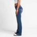 Women's Casual Stretch Denim Jeans – Embroidered Slim Fit Trousers With Comfortable Elastic Waist_mkmklike.com