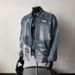 Men’s Distressed Patchwork Denim Jacket – Vintage Grunge Plaid Coat, Oversized Fit (M-XXXL, Blue)_mkmklike.com