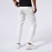 Men's Clothing Elastic Hot Diamond White Jeans Men Ripped Patch Slim Fit Skinny Tight Pants Men_mkmklike.com