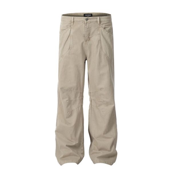 Men's Clothing Casual Jeans Men's Loose Straight Wide Leg Slim Casual Versatile Long_mkmklike.com