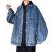 Loom Workwear Denim For Men Spring Autumn Brand European And American Style Retro Loose Trendy Jacket Top_mkmklike.com