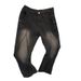 Deconstruction Jeans Men's Summer New American Vibe Design Pants Tide Brand Washed Ruffian Handsome Straight Trousers Tide_mkmklike.com