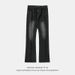 Men's Clothing Autumn New Loose Straight Bell Bottom Pants Trendy Casual Long Pants_mkmklike.com