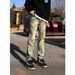 Men's Slim Fit Straight Leg Casual Pants Retro Five-Pointed Star Print Distressed Ripped Denim Long Trousers Autumn Wear_mkmklike.com