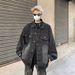 Spring Autumn Denim Jack, Men's New Style, American High Stre Trendy Brand Top, Washed Aged, Loose And Handsome_mkmklike.com