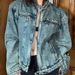 Ins American Design, Niche And Cool Motorcycle Suit, Denim Jacket, Men's Autumn Loose Couple Outfit Jacket_mkmklike.com