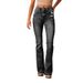 Women's Clothing Retro Ripped Jeans Women's New Washed Street Trousers Women_mkmklike.com