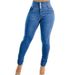 Women's Clothing Women's High-Waisted Mom Jeans – Lifting Stretch Denim Pants With Vintage Wash (Light Blue, Blue, Dark Blue, XS-XXL)_mkmklike.com