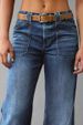K New Women's Retro High Waisted Straight Leg Loose And Slimming Versatile Jeans_mkmklike.com
