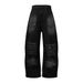 Men's Clothing Washed Distressed Patchwork Jeans Men's Niche High Street Scimitar Pants Loose Trousers_mkmklike.com