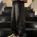 Men's Distressed Denim Trousers Loose Straight Fit American High Street Style Trendy All Match Star Design_mkmklike.com