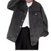 Cowboy Jacket, Men's Retro Workwear, Trendy Loose And Thin Jacket_mkmklike.com