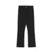 Nordmann Men's Black Flared Jeans High Street Trend New Casual American Retro Loose Straight Pants_mkmklike.com
