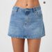 Women's Clothing Slim Casual Stretch Washed Denim Skirt_mkmklike.com