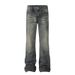 Women's High-Waisted Vintage Washed Wide-Leg Jeans – 90s Retro Relaxed Fit With Distressed Details (Xs-4xl)_mkmklike.com