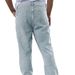 Men's Slim Fit Stretch Jeans Light Blue Casual Straight Leg Trousers Midweight Softener Machine Washable_mkmklike.com