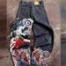 Cross-border E-commerce Y2K Streetwear Harajuku Hip-hop Vintage Neo-gothic Loose Jeans_mkmklike.com