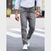 Men's Casual Embroidered Straight-Leg Jeans - High Elasticity, Lightweight & Breathable For All Seasons_mkmklike.com
