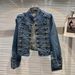 Summer New Women's Classic Metal Ribbed Buckle Design Shoulder Strap Washed Denim Top Short Jacket Court Style_mkmklike.com