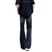 Nordmann Washed Black Jeans For Men, Slightly Flared Straight-Leg Pants, American High Street Retro Loose Fit Versatile Cool_mkmklike.com