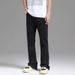 Men's Vintage Washed Flare Jeans - Relaxed Fit Clean Aesthetic Straight Leg Casual Pants For Men_mkmklike.com