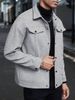 26 European American Cross-Border Autumn And Winter Turn-Down Collar Woolen New Men's Casual Sports Business_mkmklike.com