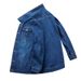 Large Size Men's Versatile Simple Denim Jacket Men's Street Fattening Plus Size Foreign Trade Denim Jacket Men's Clothing Trend_mkmklike.com