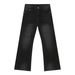 Men's Clothing High Street Flared Jeans Retro Washed Loose Straight Mopping Pants_mkmklike.com