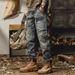 Men's American Heavyweight Retro Jeans Loose Straight Leg Harley Motorcycle Work Casual Trousers for Spring And Autumn_mkmklike.com