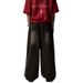 Nordmann American High Street Jeans Men's Hot Style New Loose Wide Leg Trendy Brand Handsome Versatile Straight Casual Pants_mkmklike.com