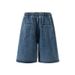 Trendy Brand Jeans Men's 2025 Summer New Loose Shorts High Street Trendy Teenagers Versatile Five Quarter Pants_mkmklike.com