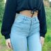 Women's Clothing Sexy Buttocks High Waist And Abdomen Stretch Jeans_mkmklike.com