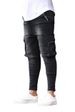 Men's Clothing Men's Multi-pocket Stretch Jeans Zipper Decoration Work Jeans New Models_mkmklike.com