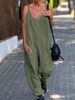Women's summer new jumpsuit casual pants_mkmklike.com