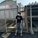 Men's Summer High Street Style Distressed Mud-Dyed Fringed Denim Capri Shorts American Street Style_mkmklike.com