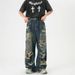 Ripped Distressed Boyfriend Jeans – Summer Streetwear Relaxed Fit Denim Pants For Men & Women_mkmklike.com