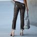 Women's Slim Fit Ripped Denim Jeans Solid Color Relaxed Everyday Wear Comfortable Feshion_mkmklike.com