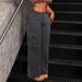 Women's Clothing Streetwear Jeans With Multiple Pockets, Casual Workwear, Sexy Style._mkmklike.com