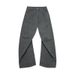 Men's Washed 3D Carpenter Pants – Vintage Workwear, Relaxed Fit, 100% Cotton (Black/Brown/Gray, S-XL)_mkmklike.com