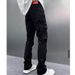 Men's Retro Workwear Multi Pocket Jeans Loose Fitting Casual Trousers High Quality Trendy American Style_mkmklike.com