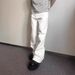 Men's White American Casual Jeans – Japanese Minimalist Workwear Straight Leg Loose Fit Denim Pants (S-3XL)_mkmklike.com