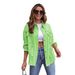 Distressed Denim Jacket Women's Oversized Long Sleeve Shirt Casual Streetwear Vintage Coat In 16 Colors_mkmklike.com