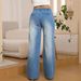 High-Waisted Wide Leg Jeans – Comfortable Stretch Denim For Effortless Street Style_mkmklike.com