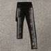 "Glitter Embellished High-Waisted Jeans – Stretchy Slim Fit Pants With Rhinestone Details (XS-6XL, 7 Colors)"_mkmklike.com