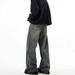American Style Vintage High-Quality Spring Autumn Winter Trendy Loose Flared Jeans Korean Version Men's Casual_mkmklike.com