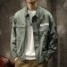 American Style Spring And Autumn New Workwear Pilot Men's Trendy Brand Turn-Down Collar Jacket Men_mkmklike.com