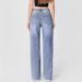 Women's Wide Leg Jeans Loose Straight Retro Washed Cotton Trousers Casual Fashion Office Lady Street Style Spring/Autumn_mkmklike.com