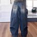 Vintage Distressed Washed Denim Jeans For Women Reverse Waistbands Available On Marketplaces_mkmklike.com