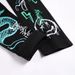 Men's Clothing Printed Black Slim Fit Streetwear Printed Skinny Jeans - Stretch Slim Fit Denim Pants With Digital Print For Men's Hip-Hop Fashion_mkmklike.com