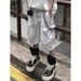 Men's Distressed Denim Cargo Shorts - Streetwear Casual 5-Inch Inseam Straight Fit Summer Shorts For Men_mkmklike.com